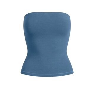 SKIMS Cotton Jersey Tube Top in Harbor / NWT / Size M / In Bag
